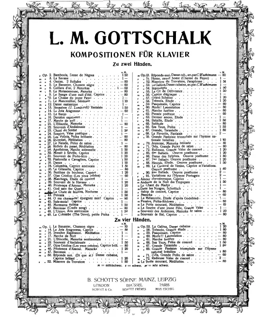 First page of La chute des feuilles