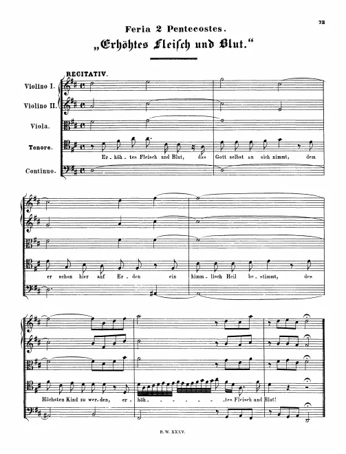 First page of Erhöhtes Fleisch und Blut