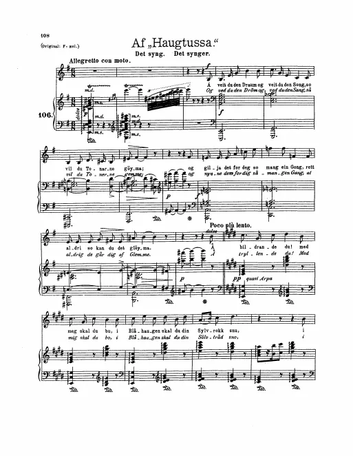 First page of Haugtussa