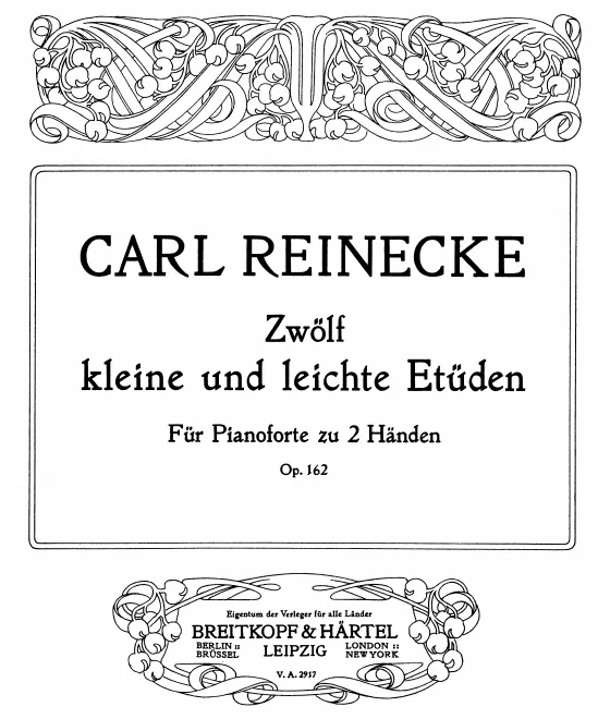 First page of 12 Kleine und leichte Etüden