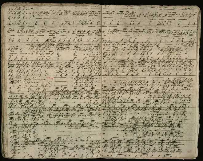 First page of In te Domine speravi