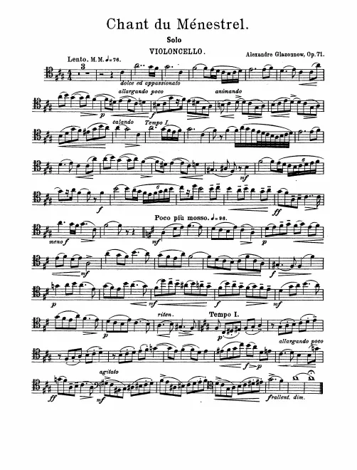 Cello Solo