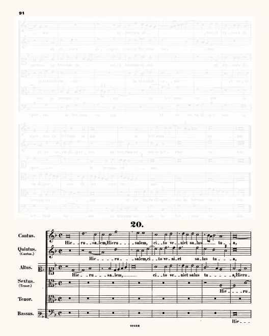 First page of Ierusalem cito veniet