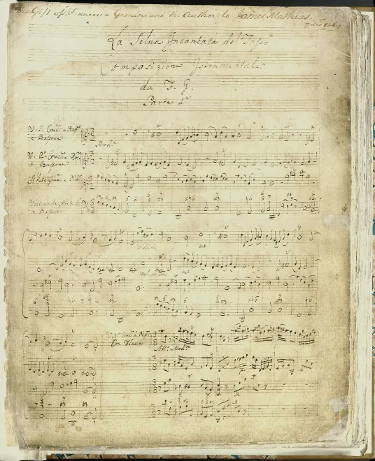 First page of The Enchanted Forest