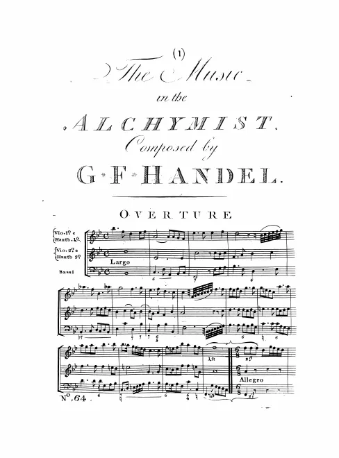 First page of The Alchemist