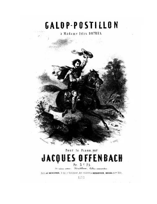 First page of Le postillon