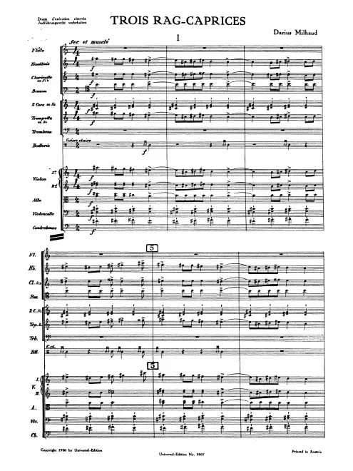 First page of 3 Rag-Caprices