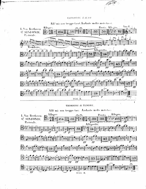 Trombone 1/2
