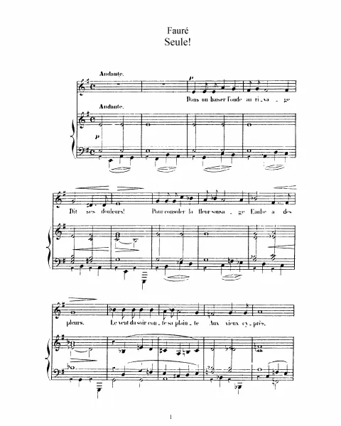 First page of 2 Songs