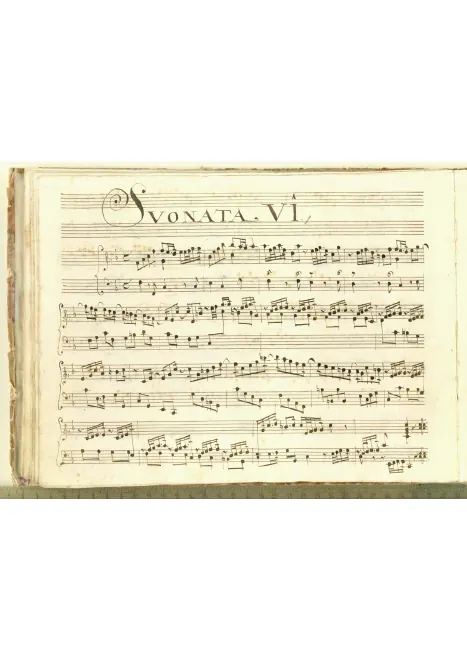 First page of Harpsichord Sonata in F major