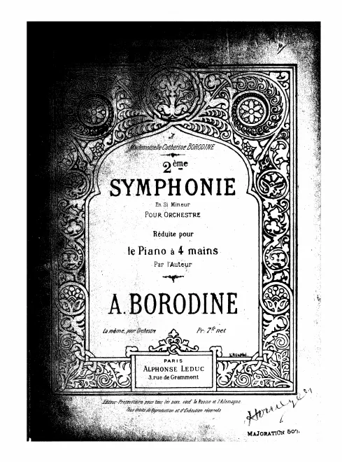 First page of Symphony No.2
