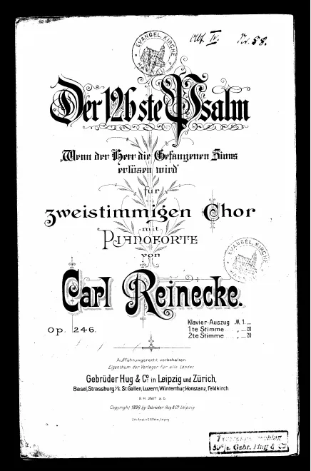 First page of Der 126. Psalm