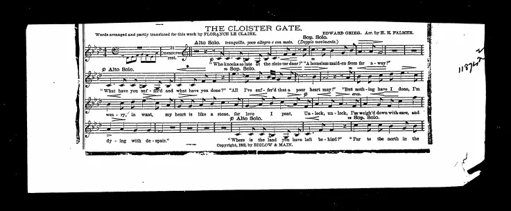 First page of Foran Sydens kloster