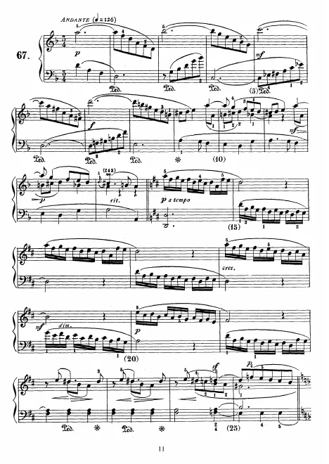 First page of Keyboard Sonata in D minor