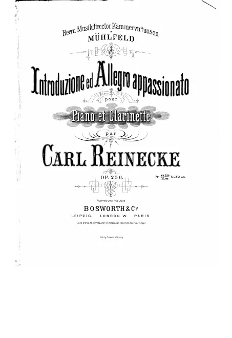First page of Introduzione ed allegro appassionato
