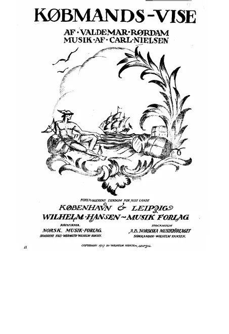 First page of Købmands-Vise