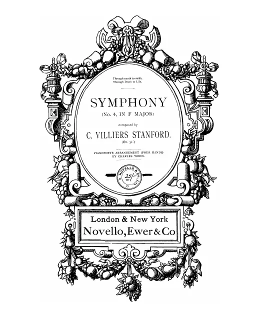 First page of Symphony No.4