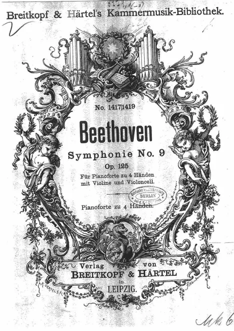 First page of Symphony No.9