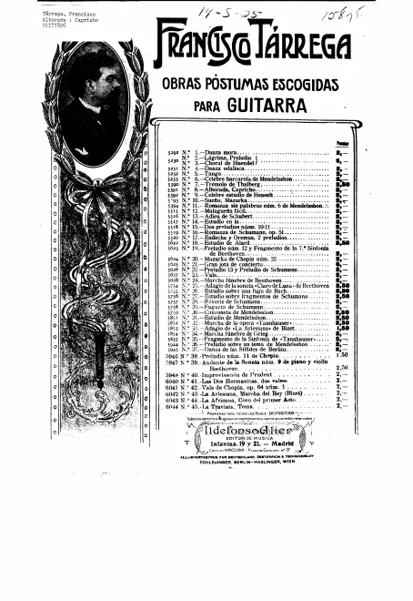 First page of Alborada