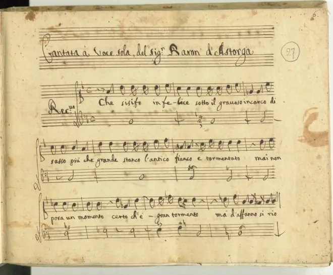 First page of Che Sisifo infelice