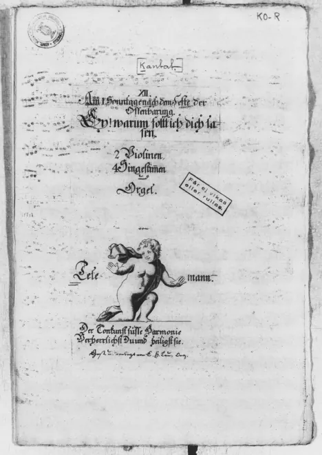 First page of Ei, warum sollt ich dich lassen