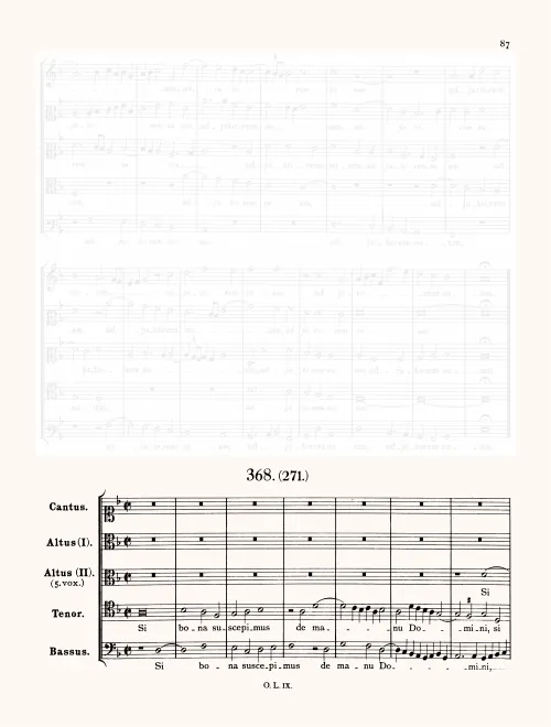First page of Si bona suscepimus
