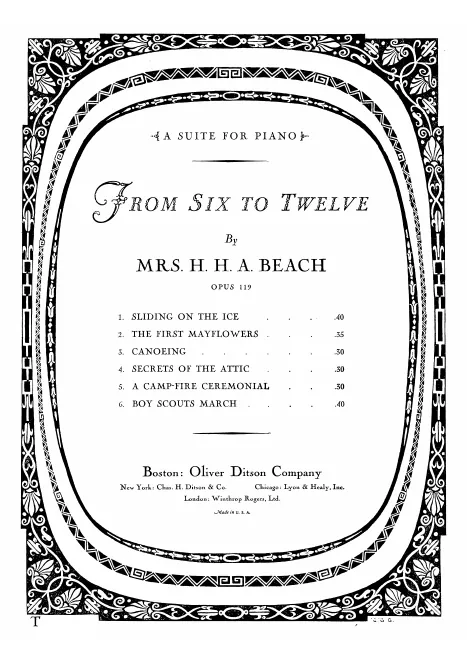 First page of From Six to Twelve