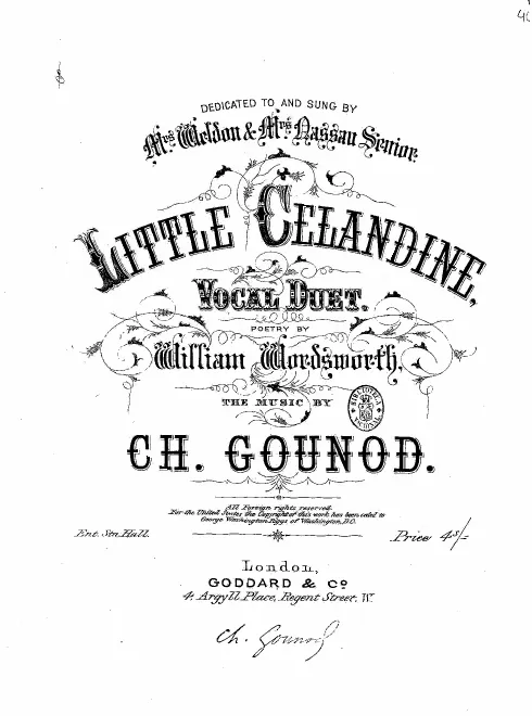 First page of Little Celandine