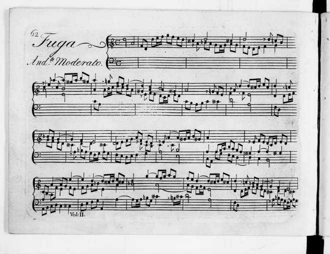 First page of Keyboard Sonata in D minor