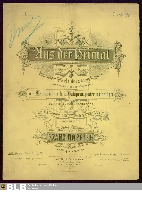 First page of Aus der Heimat