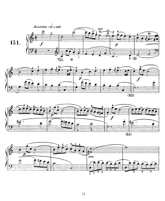 First page of Keyboard Sonata in C major