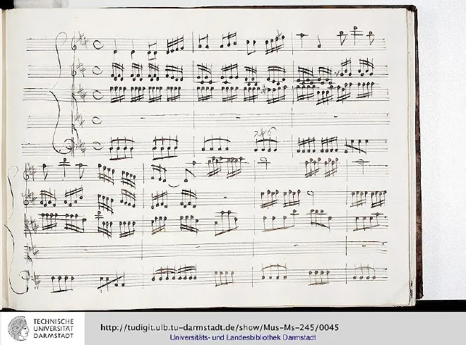 First page of Anche in mezzo a perigliosa