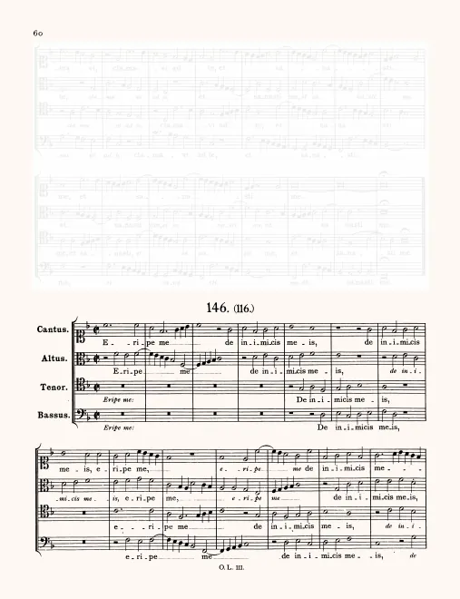 First page of Eripe me de inimicis meis