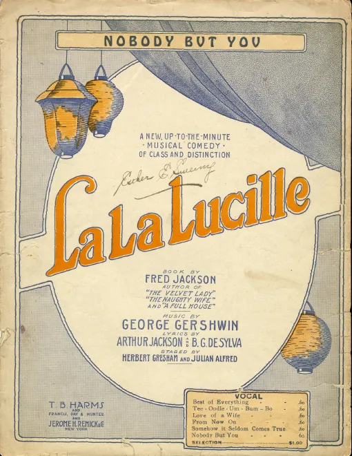 First page of La La Lucille