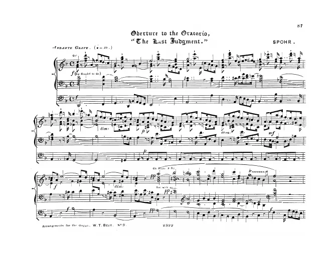 First page of Das jüngste Gericht