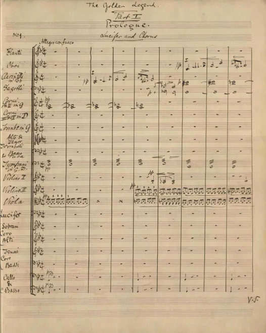 First page of The Golden Legend