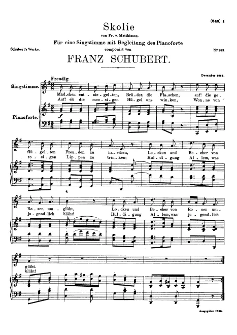 First page of Skolie