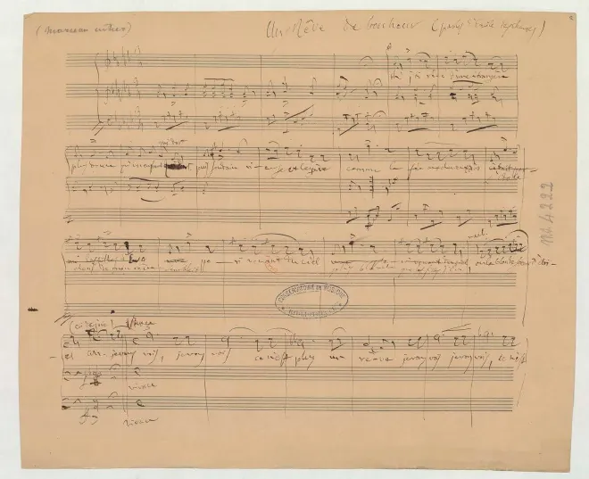 First page of Un rêve de bonheur
