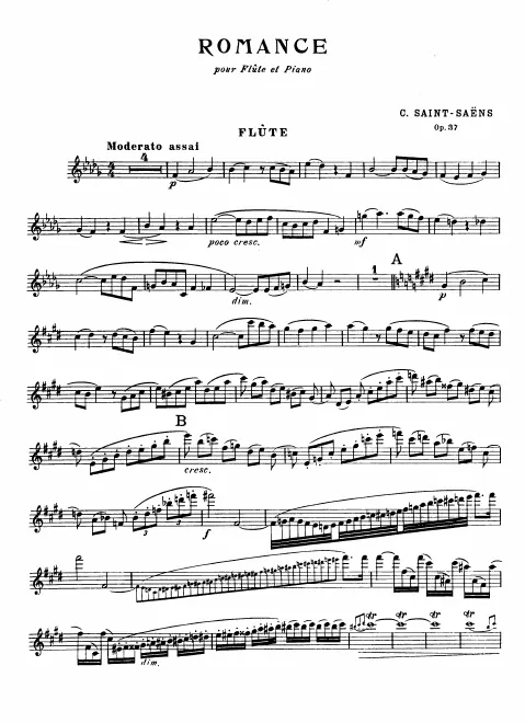 First page of Romance