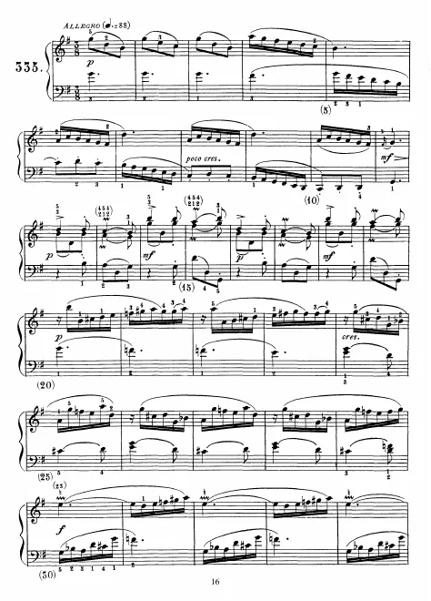 First page of Keyboard Sonata in G major