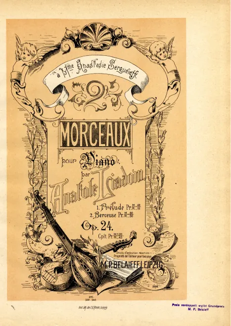 First page of 2 Morceaux