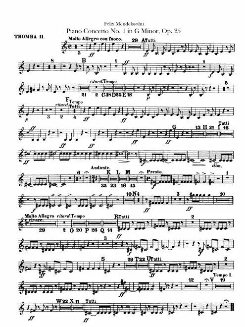 Trumpet 2 (B, transposed)