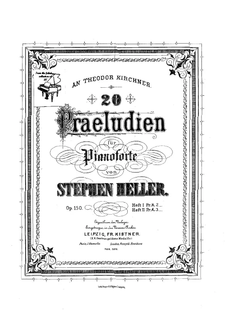 First page of 20 Preludes