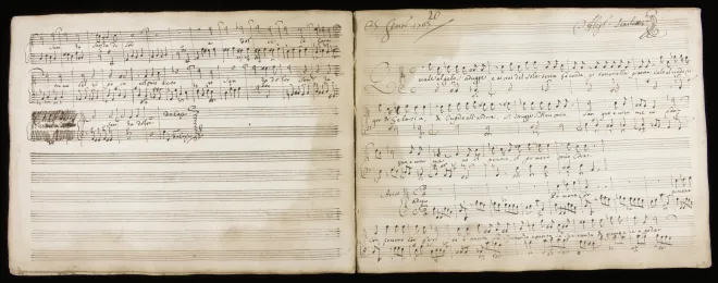 First page of Quale al gelo s'adugge