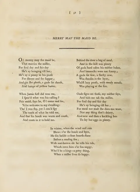 First page of Merry may the Maid be, Hob.XXXIa:50