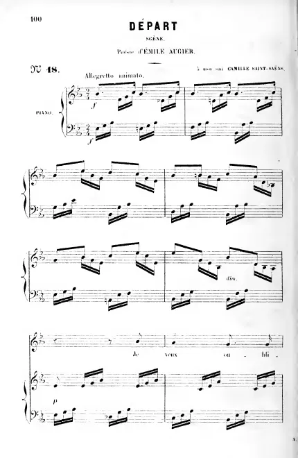 First page of Départ