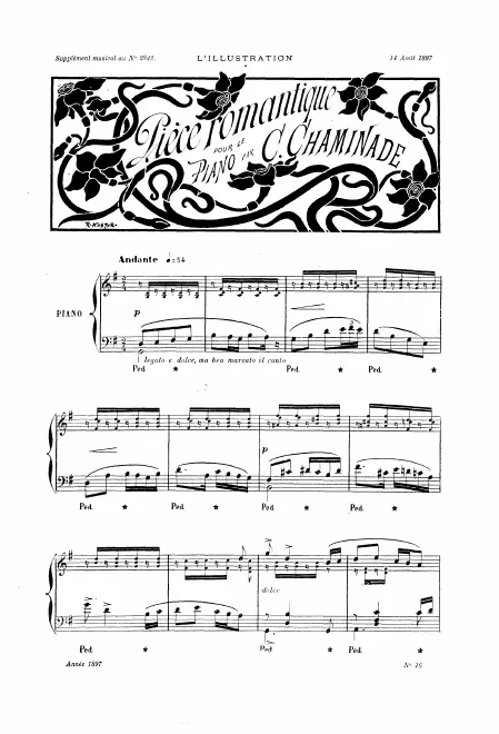 First page of Deux Pièces
