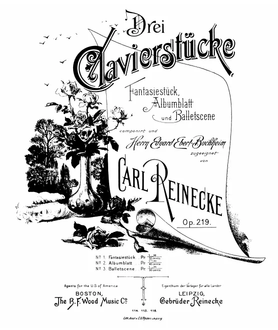 First page of 3 Klavierstücke