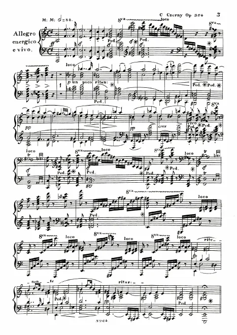 First page of Grand Exercise