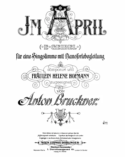 First page of Im April